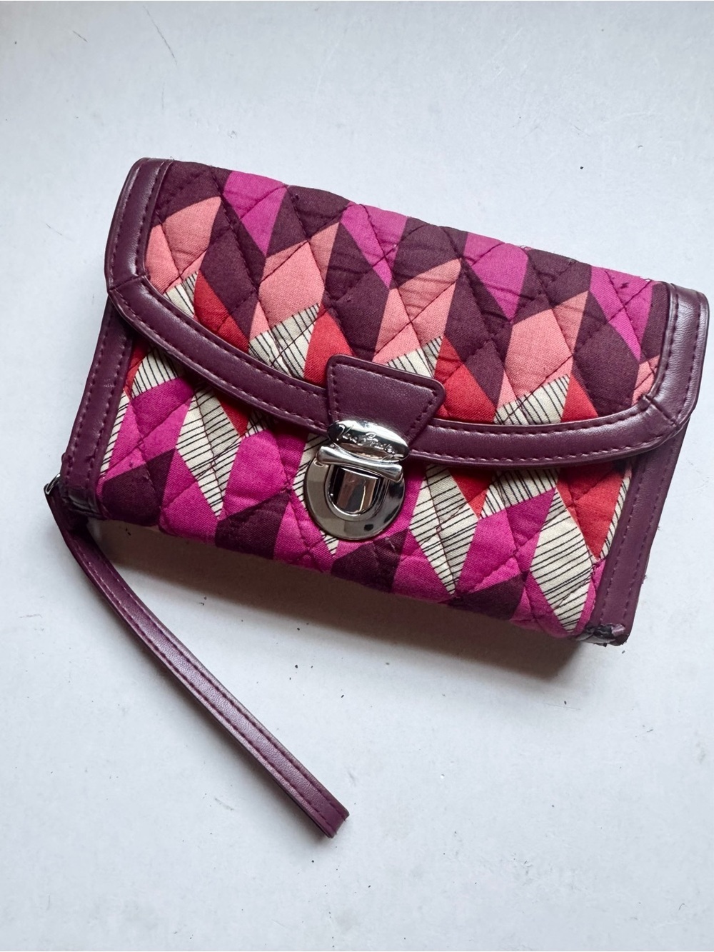 Vera Bradley Quilted Wristlet Wallet